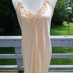 Vintage Inner Most Satin Night Gown Nightie Slip